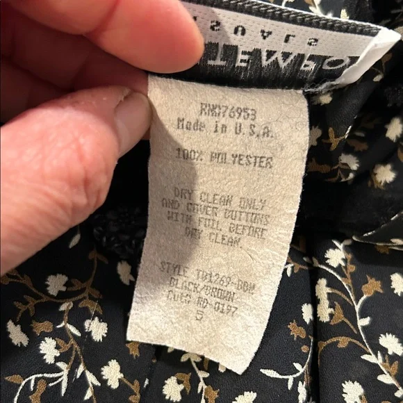 Vtg Y2K Contempo Casuals Sheer Floral Sleeveless Maxi Dress Size 5 - Picture 10 of 12